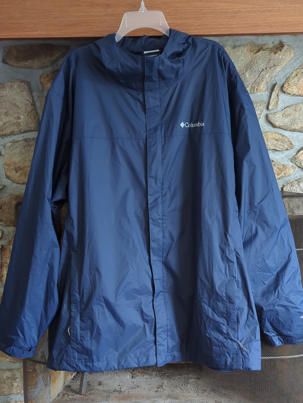 Columbia Navy Omni-Tech Watertight II Rain Jacket